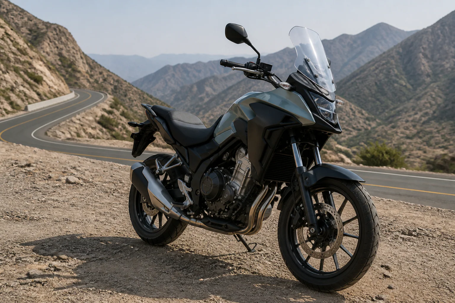دراجة هوندا CB500X موديل 2021